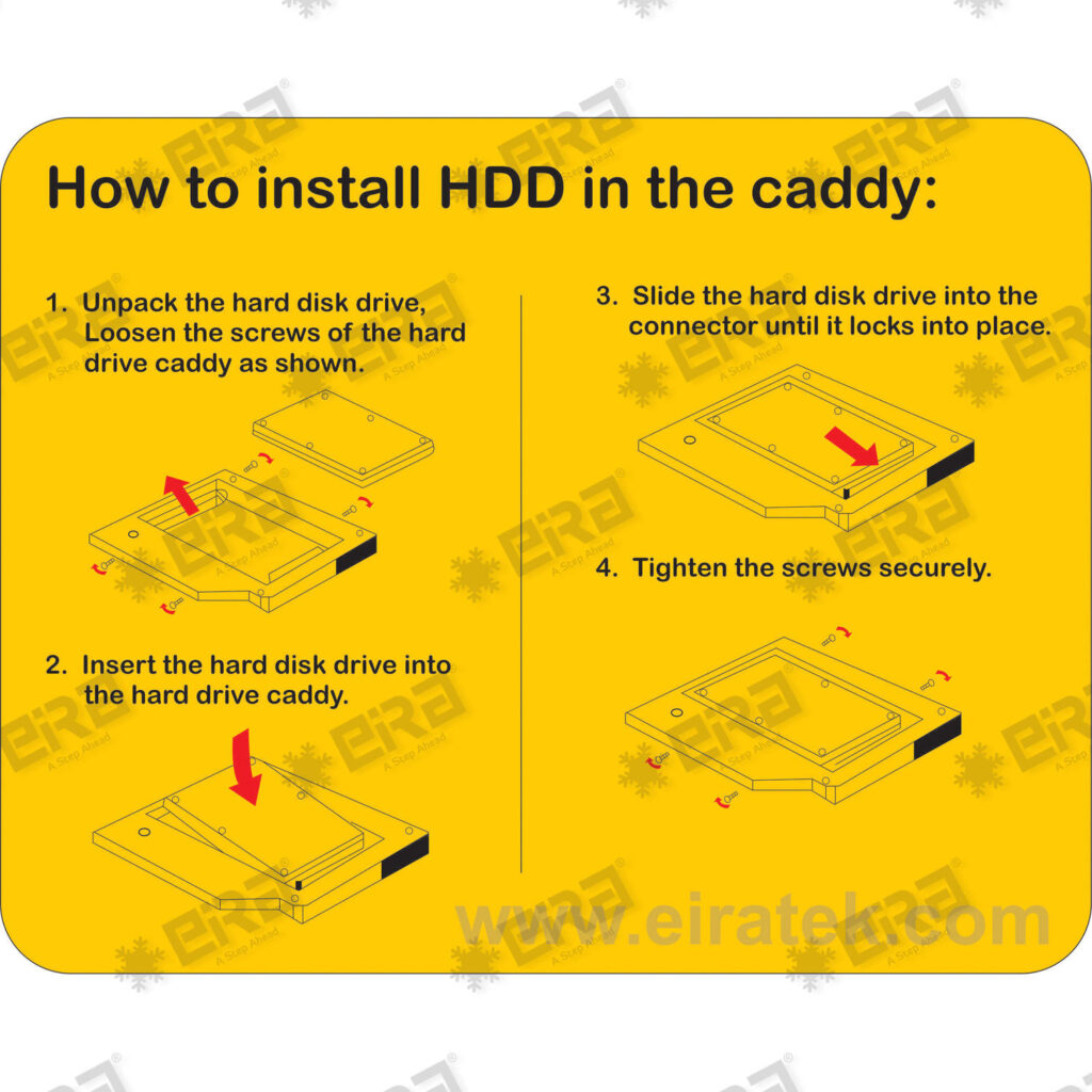 Hard Drive Caddy (SATA) 12.7mm