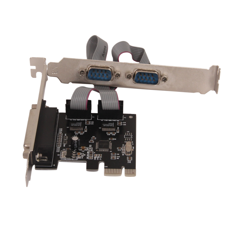 PCIE To 2 Serial 1 Parallel Card