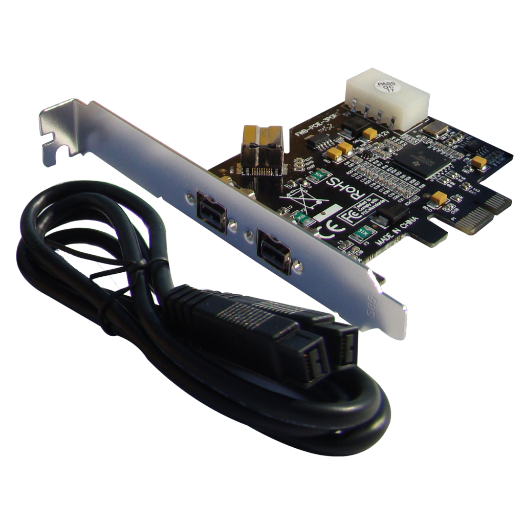 PCIE To 1394 Card (FIREWIREB 800)