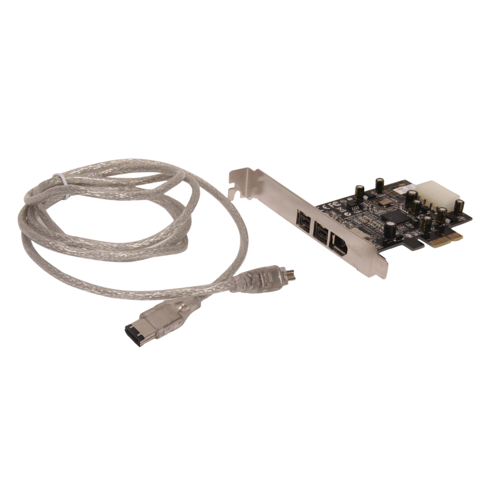 PCIE 2 x 1394B + 1 x 1394A FireWire Controller Card