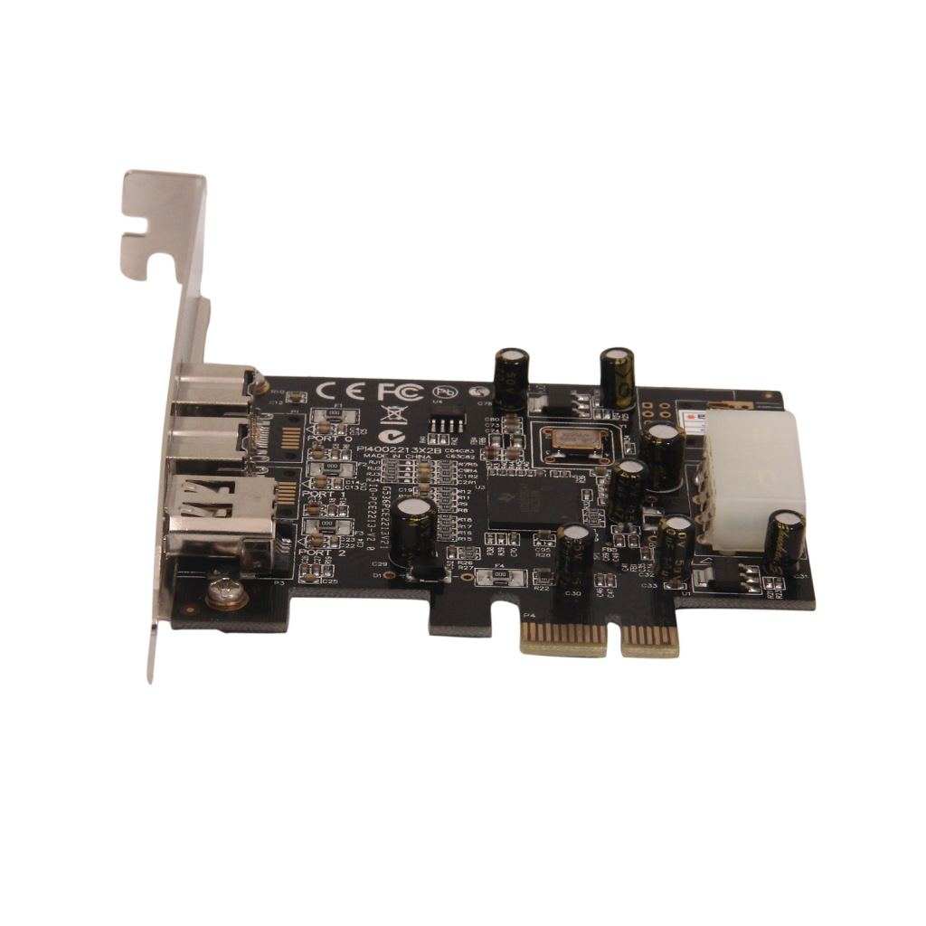 PCIE 2 x 1394B + 1 x 1394A FireWire Controller Card