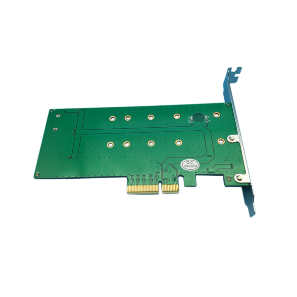 PCI-E x4 to NGFF (PCI-E) SSD + SATA To NGFF (SATA) Card