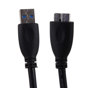 USB 3.0 CABLE (TYPE A MALE TO MICRO B MALE), Length= 0.5m