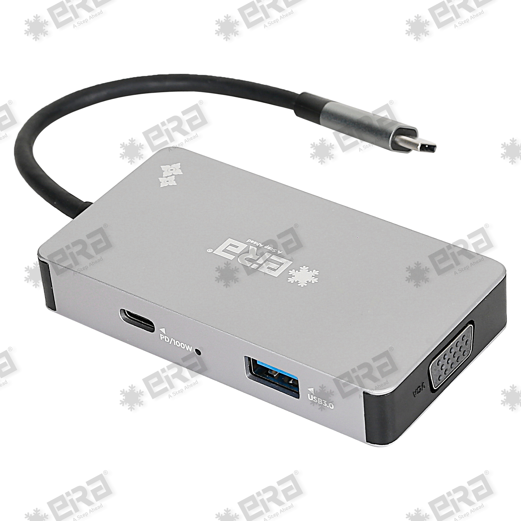 Hub USB-C Multiports On-The-Go Gris – Société POIRRIEZ
