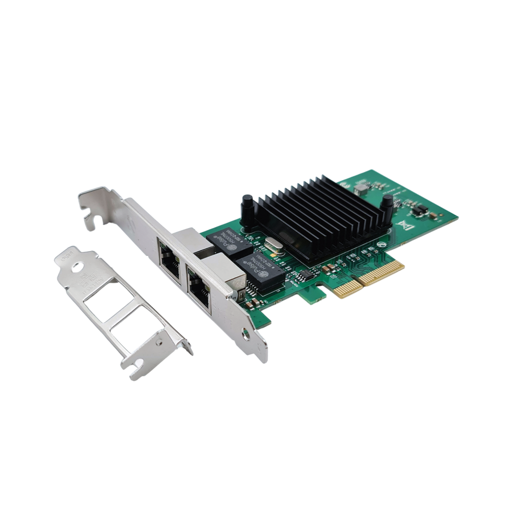 PCIe x4 to 2Port Gigabit Card (Intel 82576 chipset)