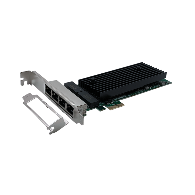 PCIe x1 to 4port Gigabit Card (Intel 82576 Chipset)