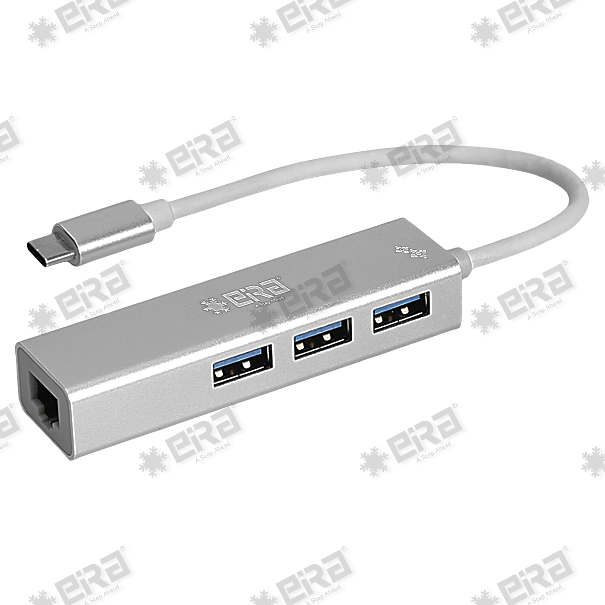 USB-C Combo Hub (3 * USB 3.0 Ports + Gigabit Lan)