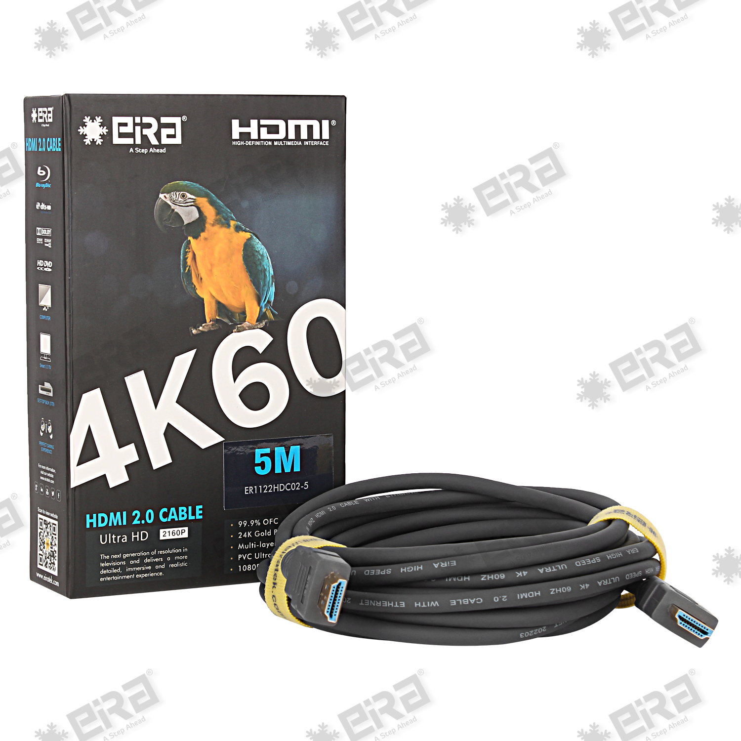 5m HDMI 2.0 High Speed Cable with Ethernet Channel. 4K @60Hz