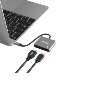 USB Type-C to Dual HDTV 4K Converter