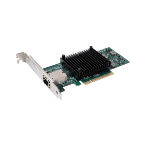 PCIe x8 to 10GbE RJ45 LAN Card (Intel X520-T1 Chipset)