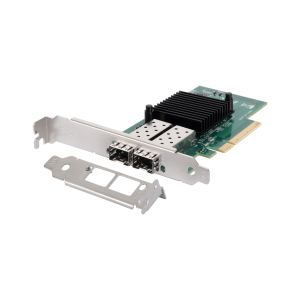PCIe x8 to 10GbE LAN Card 2SFP (Intel X520-DA2 Chipset)