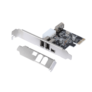 PCIe x1 to FireWire 400 card 1394A (2A+1B Ports)