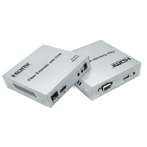 HDMI Fiber Extender with KVM (20km) 4K60Hz