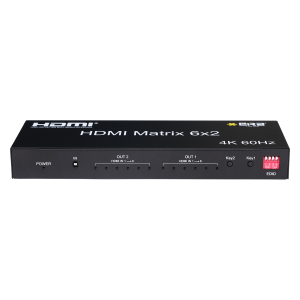 HDMI Matrix 6x2 (4K60Hz)
