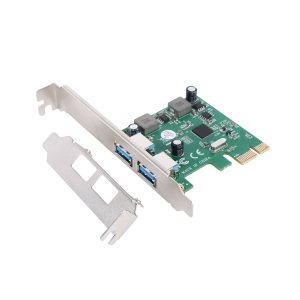 PCIe x1 to USB 3.0 Card Self-powered (2-Port)